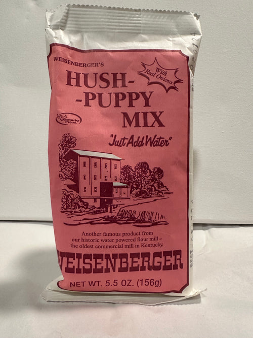 Hushpuppy Mix, 5.5oz - Weisenberger Mill Supply