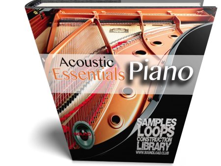 Acoustic Piano Essentials - Large authentic WAVE Samples Studio Library Online Sale