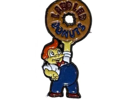 Lard Lad Enamel Pin Online now