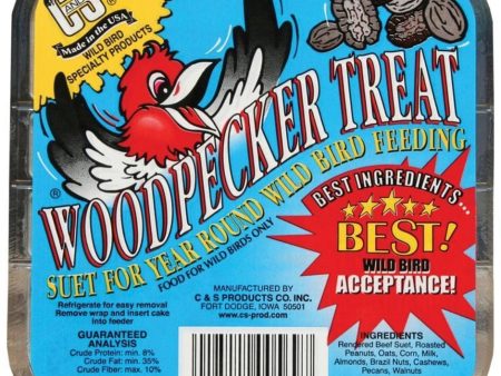 C&S Woodpecker Treat Suet For Cheap