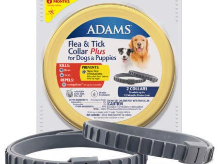 Adams™ Flea & Tick Collar Plus for Dogs & Puppies Online